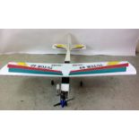 Irvine Tutor 40 trainer model aero plane with engine and R/C gear wing span 150cm