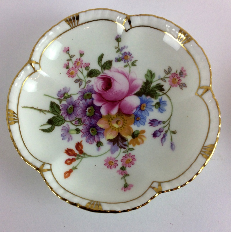 Royal Crown Derby pin dishes '6' Derby Posies - Image 3 of 5