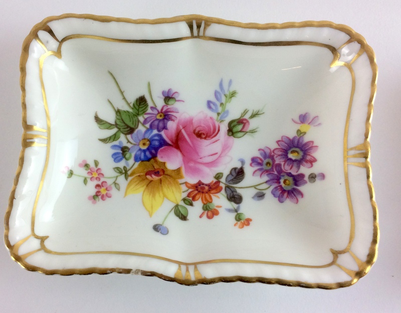 Royal Crown Derby pin dishes '6' Derby Posies - Image 2 of 5