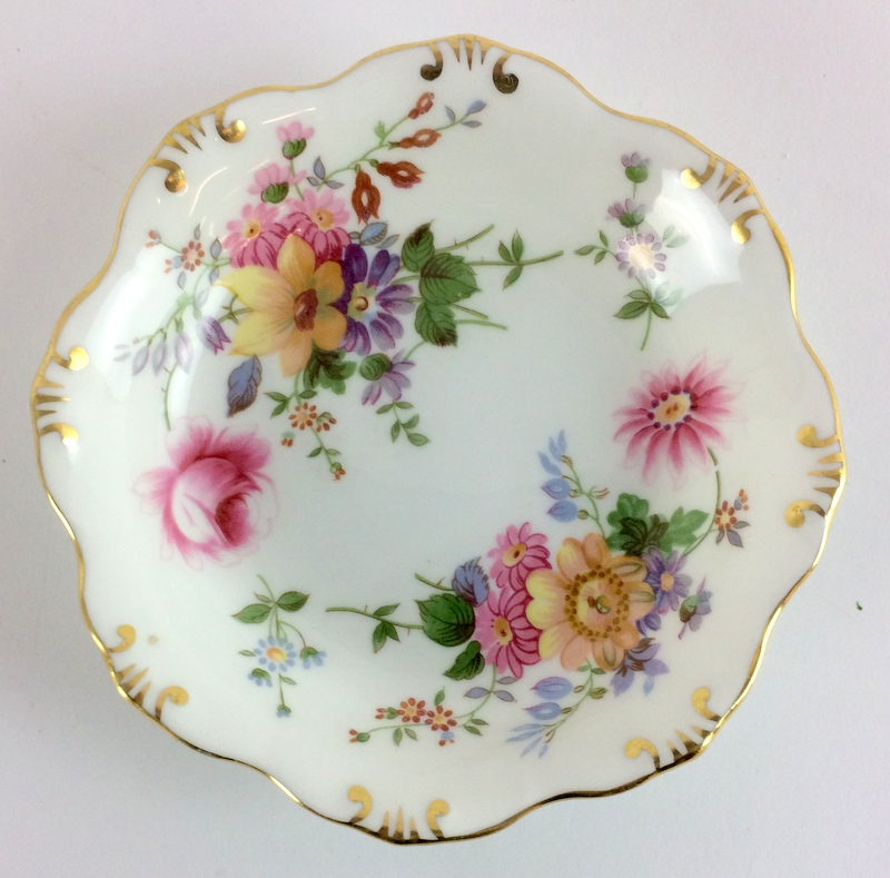 Royal Crown Derby pin dishes '6' Derby Posies - Image 4 of 5