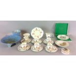 Royal Doulton 'June' Tea set N3883 and some Coalport