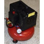 Pancake portable air compressor