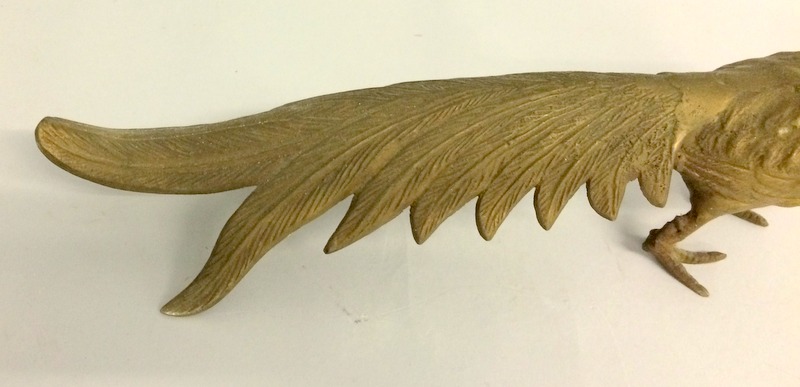 Bronzed gilt pheasant model - Image 3 of 5