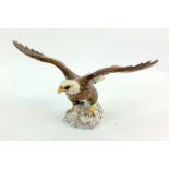 Beswick American bald eagle with extending wings