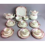 6 place tea set with t-pot and spares