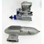 Evolution 61 + muffler model aero engine