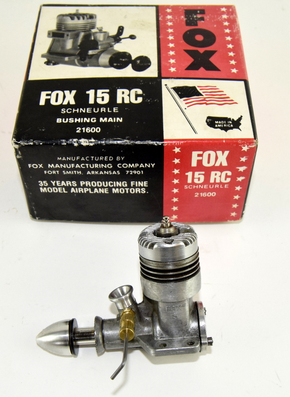 Fox 1.5 model aero engine