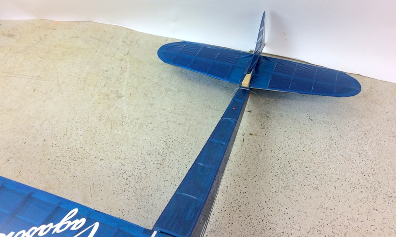 Model Vagabond R/C model aero plane no engine wing span 190cm - Image 4 of 6