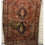 An afghan rug 240 x 180