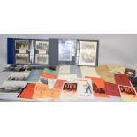 A huge amount of photographs letters documents pamphlets booklets etc relating to the Fire Brigade