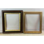 Pair of large picture frames 85x75cm largest