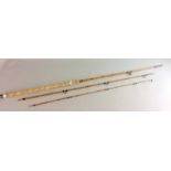 3 piece split cane fishing rod