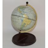 Chad Valley tin plate globe C1950