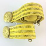 Russian naval Officers' Belt x2