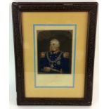 Admiral Lord Amelius Beauclerk GCB GCH Print. 50mm x 11mm