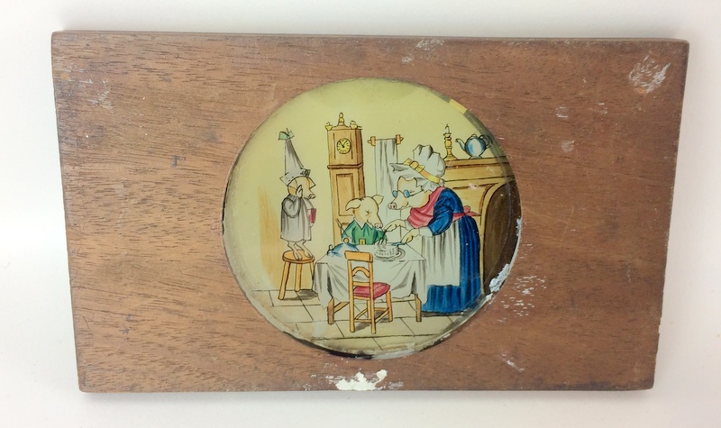 Hand painted magic lantern slides with a collection of Astro slides boxed - Image 4 of 5