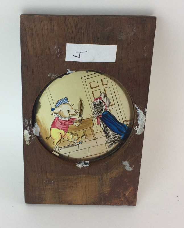 Hand painted magic lantern slides with a collection of Astro slides boxed - Image 3 of 5