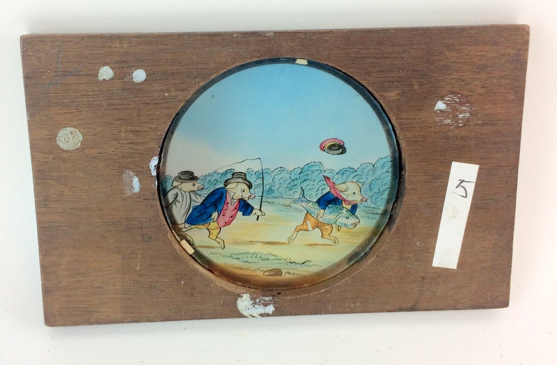 Hand painted magic lantern slides with a collection of Astro slides boxed - Image 5 of 5