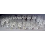 Large quantity of Stuart crystal glassware