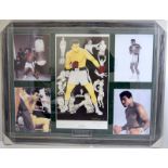 Mohammed Ali. Limited edition 783/850 Peoples Champion. Signed by Ali and Artist. Complete with