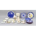 Mix china items to include Worcester Doulton , Wedgewood Minton etc