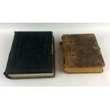 Two Victorian photo albums