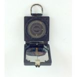 A military marked Mark 1 Magnetic Marching Compass made by T.G.Co.Ltd. Serial number B279153