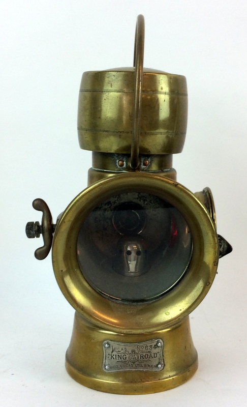 King of The Road Brass Head Lamp No 634