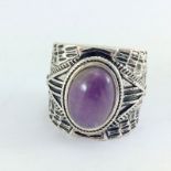 Silver Fashion ring size Q