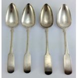 Silver Serving Spoons. Various Maker one Hallmarked Edinburgh 1810 by N & G. Length 22.5g. Total