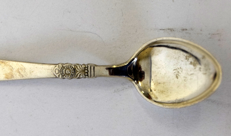 Set of Silver tea spoons - Image 6 of 6