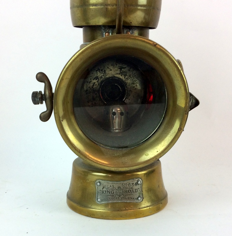 King of The Road Brass Head Lamp No 634 - Image 2 of 7