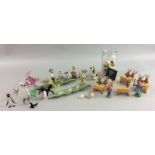 Collection of china figures to include Walt Disney & Wade