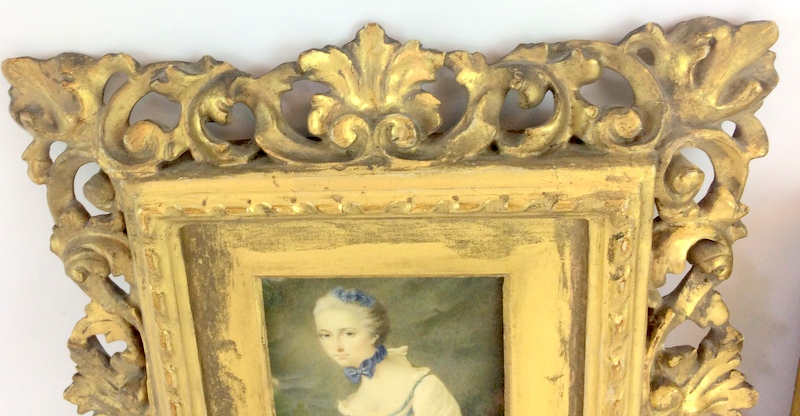 Two small gilt picture frames - Image 2 of 6