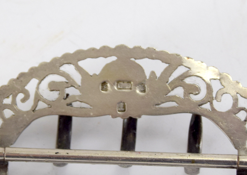 Silver hallmarked belt buckle - Image 3 of 3