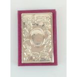 Ladies address book with Italian solid silver cover