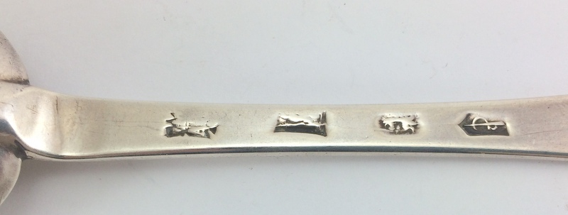 Silver Trefid Spoon. hallmarked London 1700. Length 20cm. Total Weight 60g - Image 7 of 7