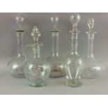 5 decanters to include Victorian