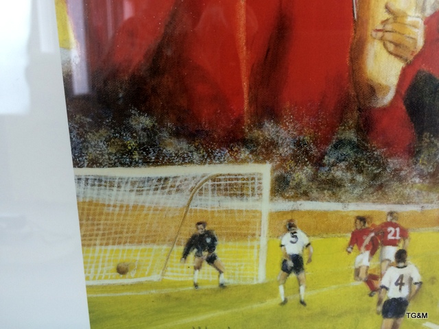 Signed Ltd Edition Print 1966 England World Cup Winning tean. - Bild 6 aus 8