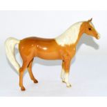 Beswick Arab Xayal palomino Mare. Gredington horse Figure. No 1265. 16 x 21cm