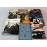 A collection of nine WW2 HMSO publications relating to the war including Combined Operations -