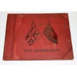 A late Victorian hardback pictorial book of the 62nd (The Springers) 1st Battalion Duke of