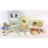 Beatrix Potter, Bunnykins ,and Peter Rabbit items