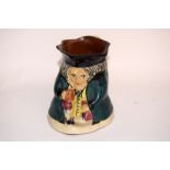 Devonware pottery Toby jug C1900