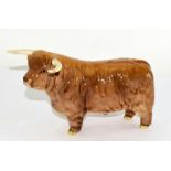 Beswick Highland Cow No 1740. 13cm x 21cm