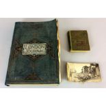 London Journal 1905 Children's Birthday Book and French postcard Book depicting WW1