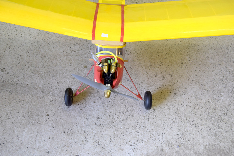 Radio Controlled model aircraft with 4 stroke engine. 160cm wingspan - Image 2 of 5