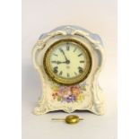 La Clayette Royal Bone China Surround Clock with pendulum. 25cm