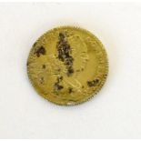 Austria Ducat (Franz I) gold coin dated 1752.