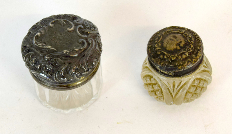 Two Silver Pocket Watches And Another, Two Silver Topped Dressing Table Bottles - Image 4 of 5